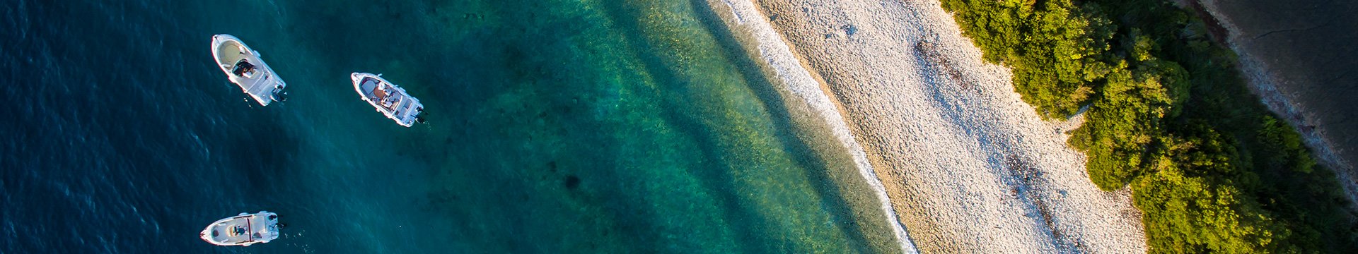 Aerial View of Akoli beach part of Erimitis Ecosystem