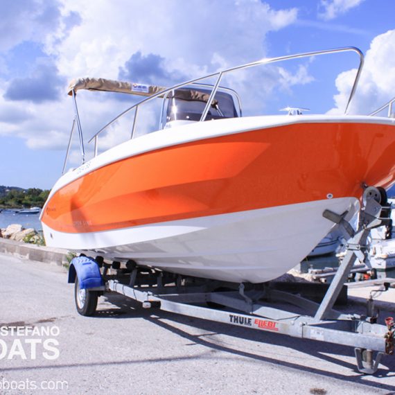 Orange Pearl 30 HP Deluxe 8 Pax - San Stefano Boats - Corfu Boat Hire